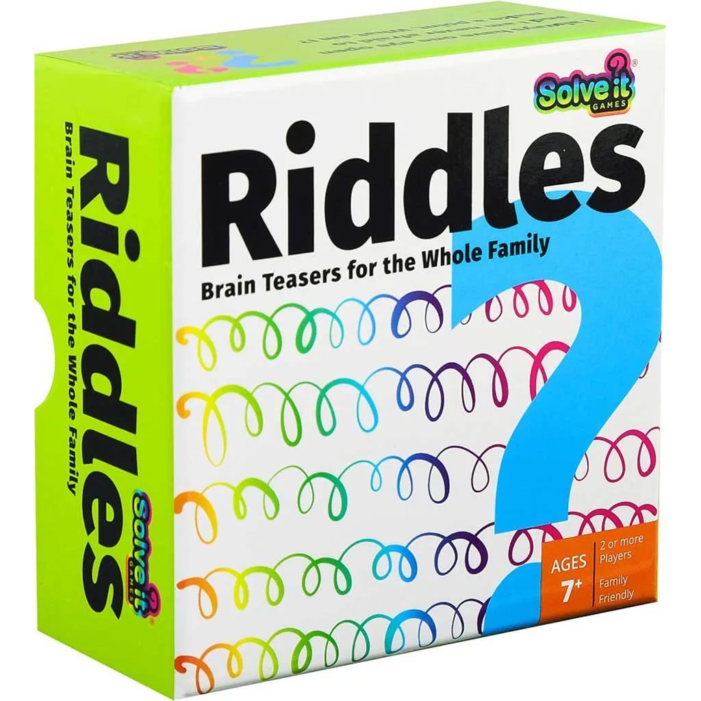 Riddles Word Teasers - Family Card Games