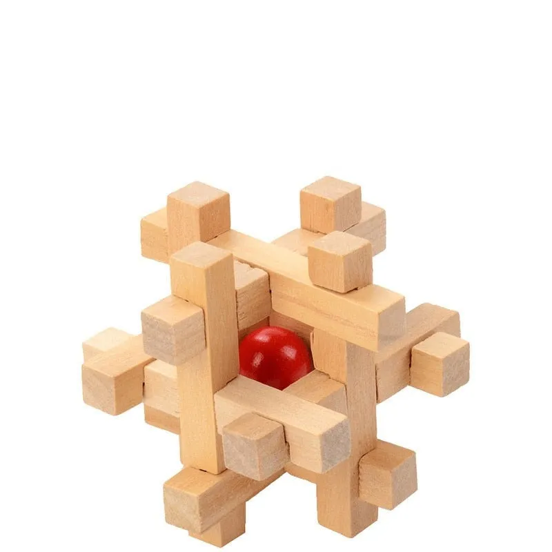 Russia Luban Cubes Brain Puzzle Game