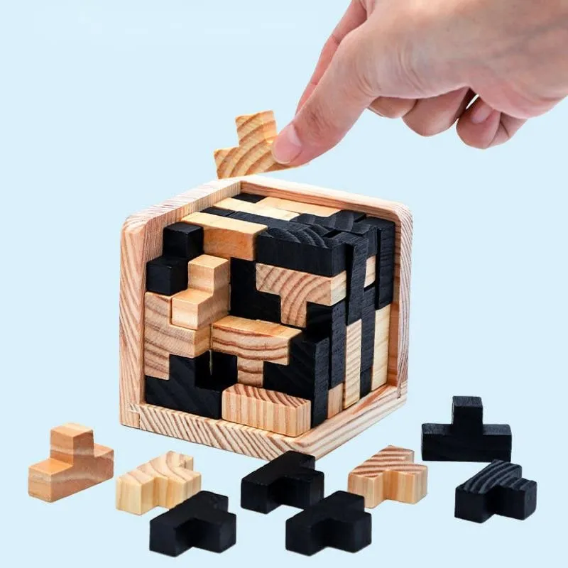 Russia Luban Cubes Brain Puzzle Game