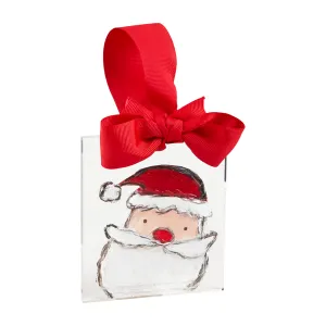 Santa Acrylic Ornament