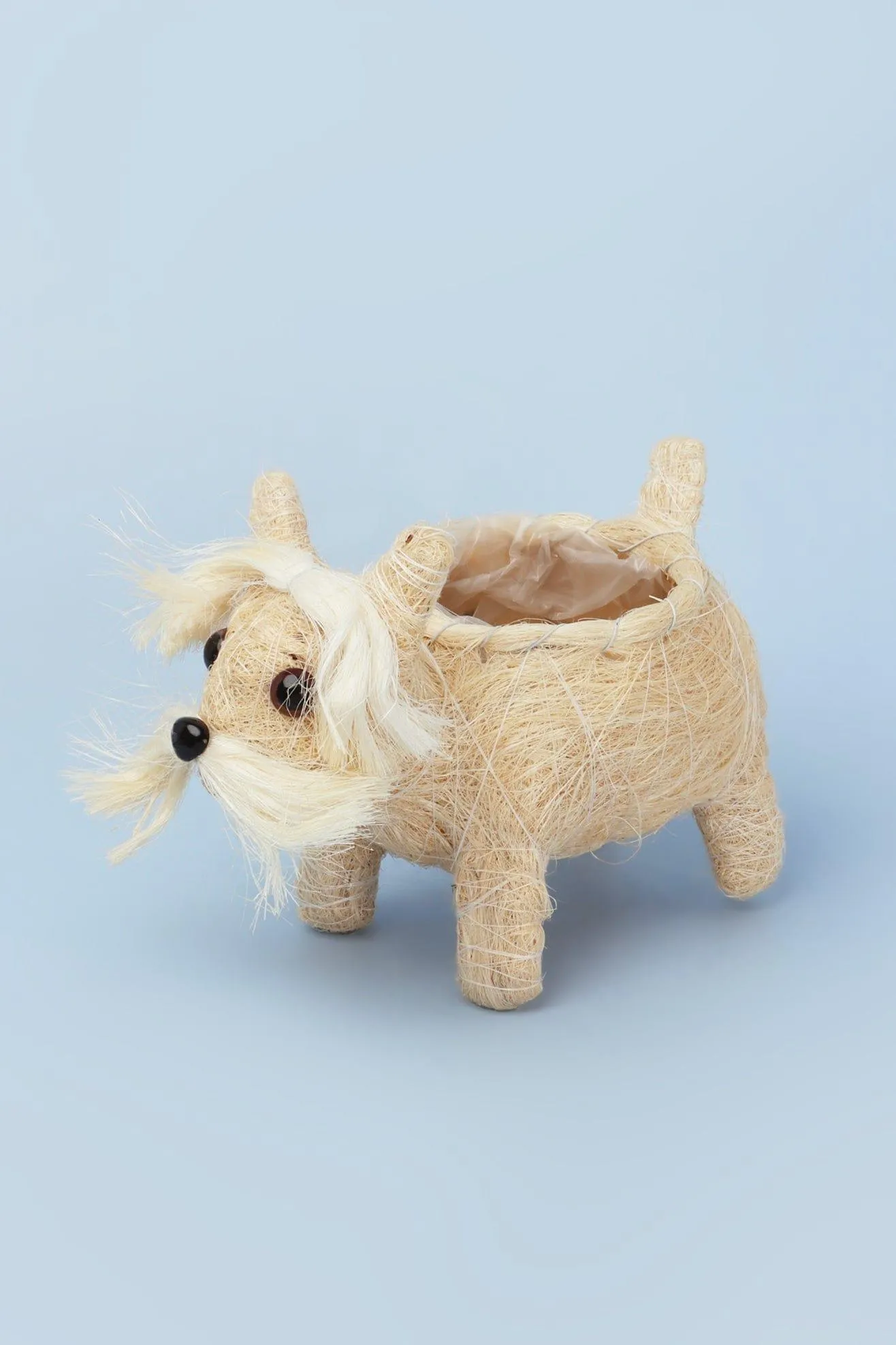 Scottish Terrier Rufus Dog Planter