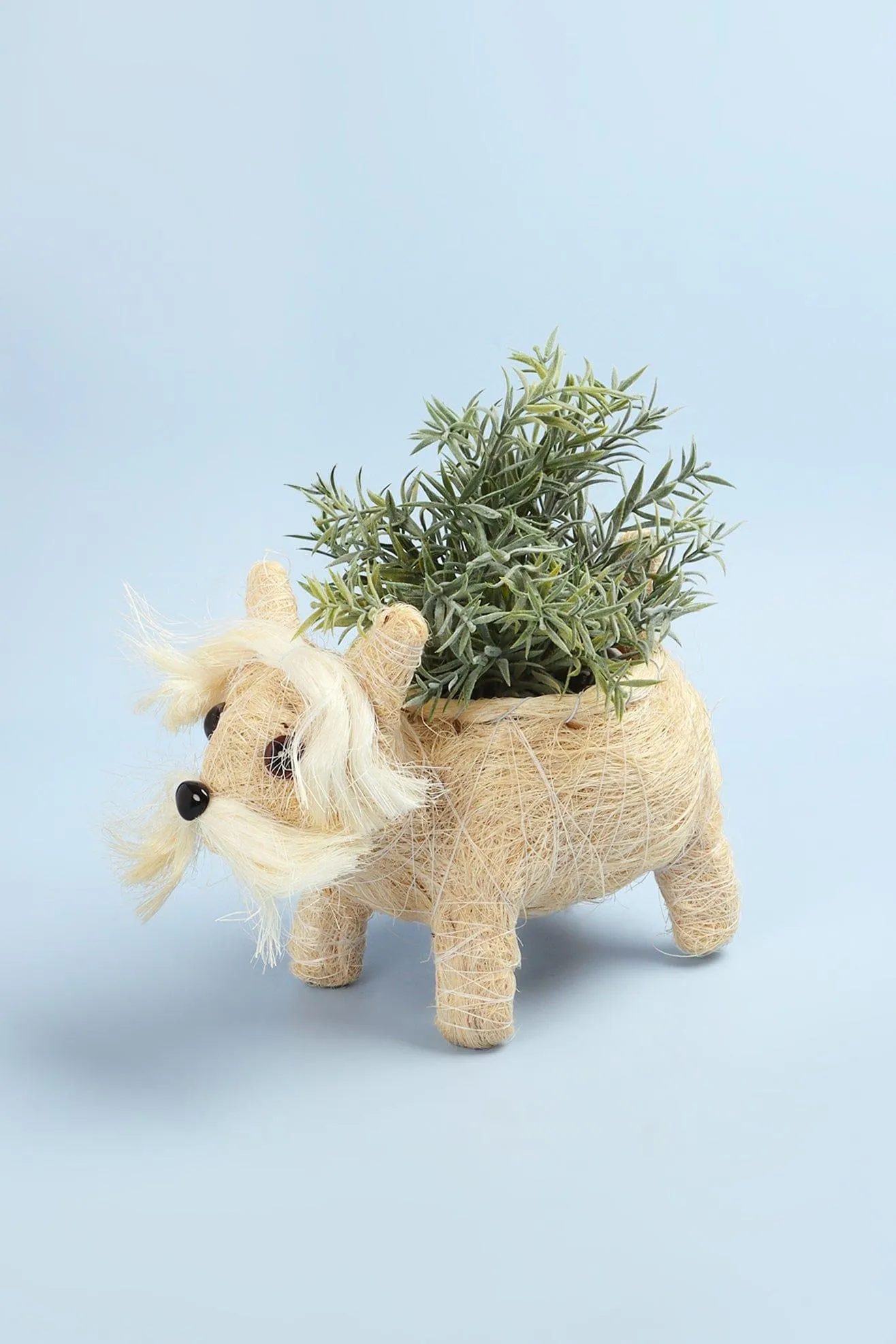 Scottish Terrier Rufus Dog Planter