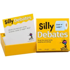 Silly Debates Word Teasers - Family Card Games