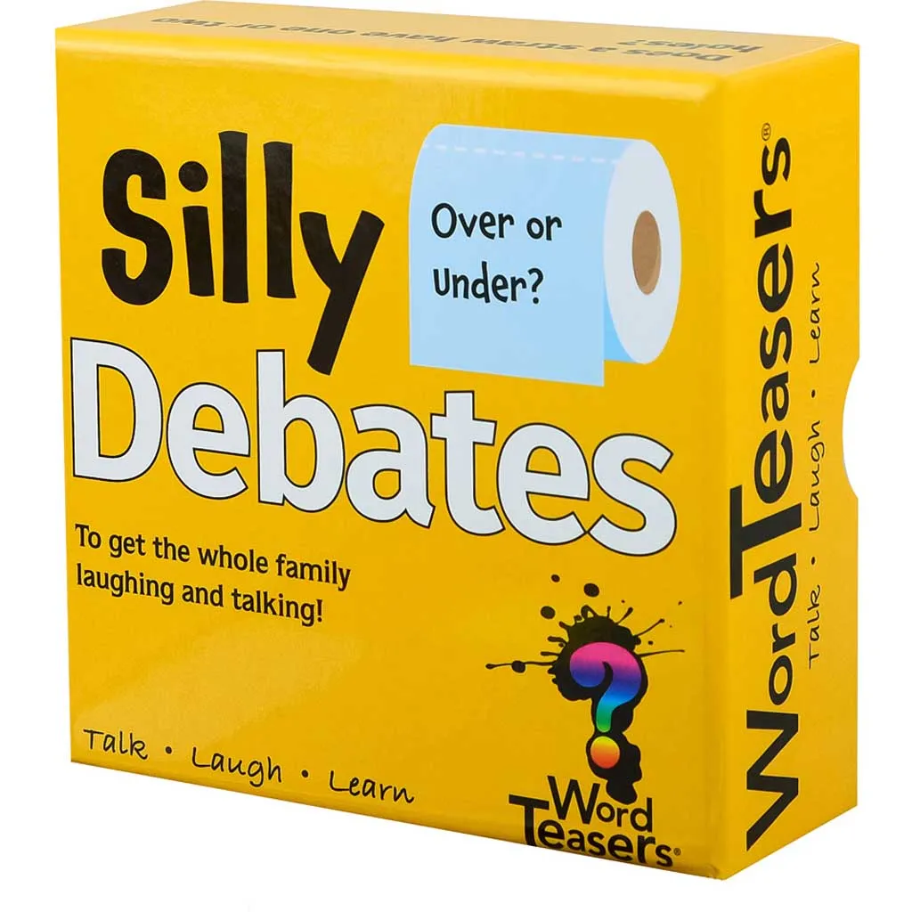 Silly Debates Word Teasers - Family Card Games