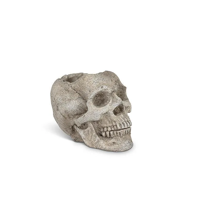 Small Skull Planter or Tealite Holder