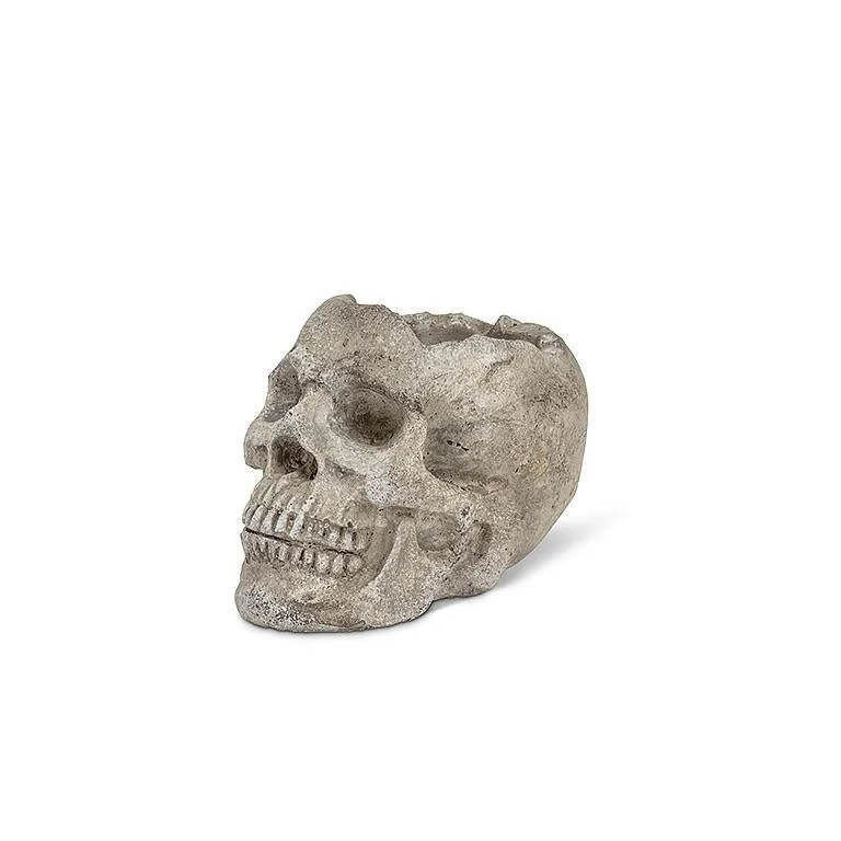 Small Skull Planter or Tealite Holder