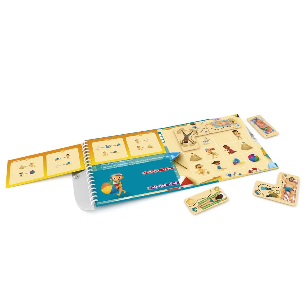 SmartGames Puzzle Beach Magnetic Puzzle Game