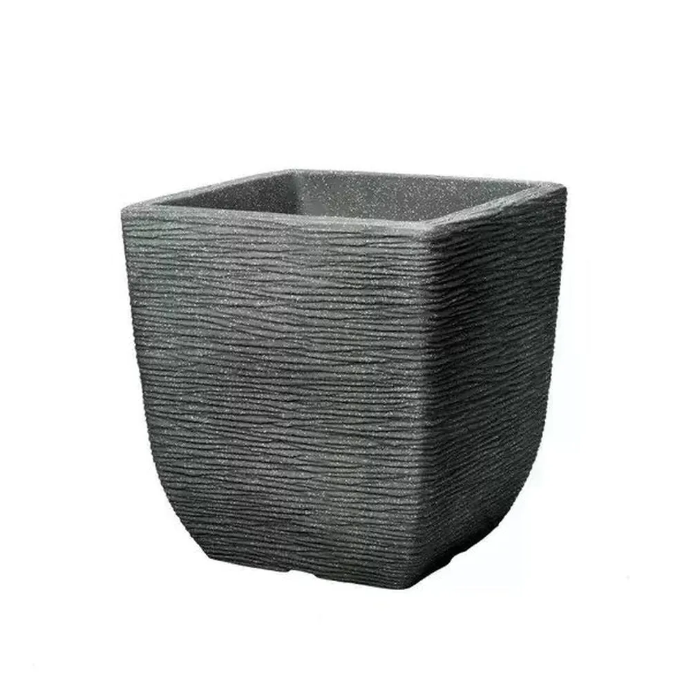 Stewarts 38cm Marble Green Cotswold Square Planter