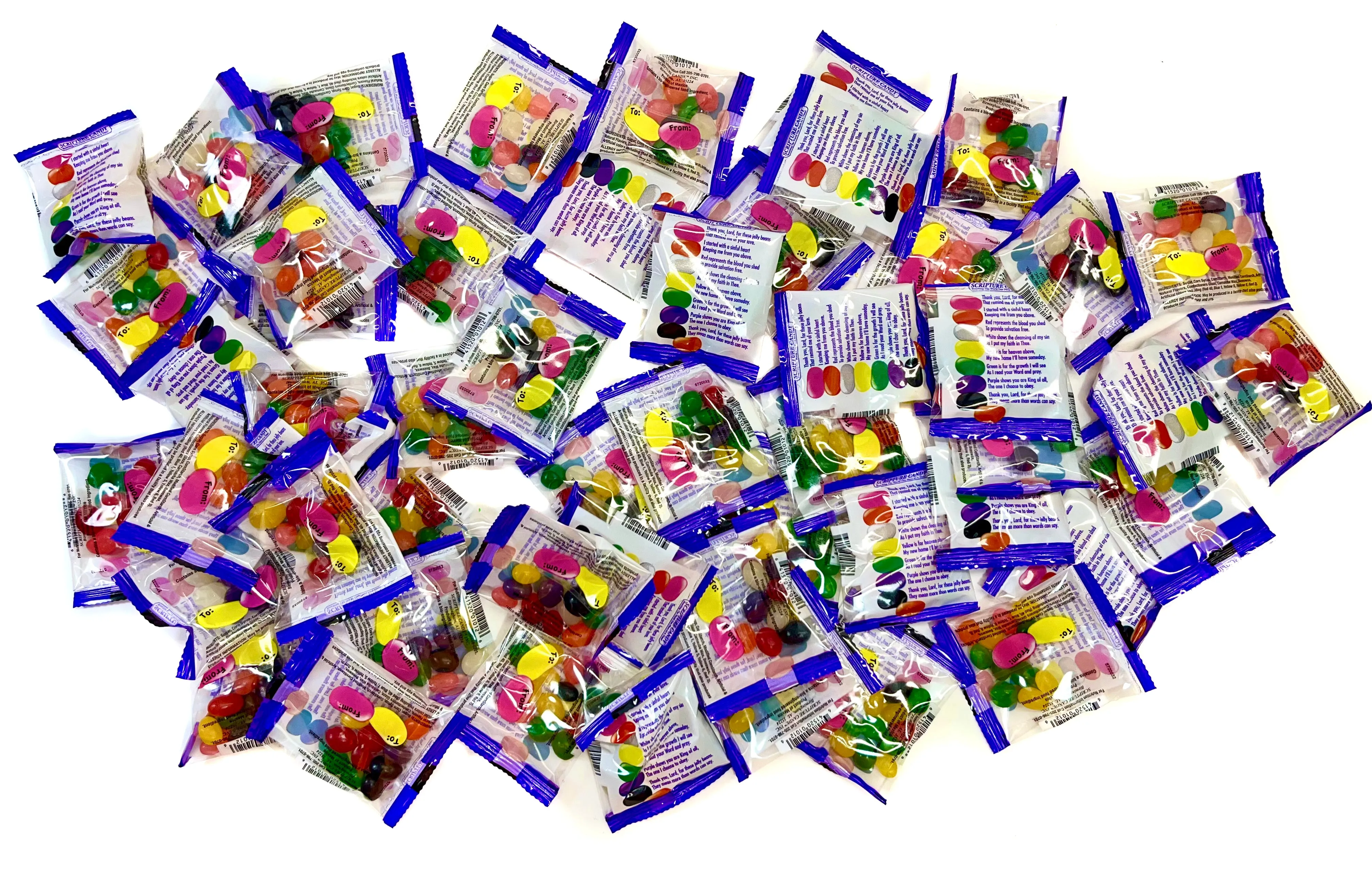 The Jelly Bean Prayer Spring Themed Bag, 50 Count