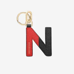 The SABRÉMOJI™ Alphabet Charm N - Rouge Noir