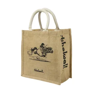 Thelwell Hessian Square Bag