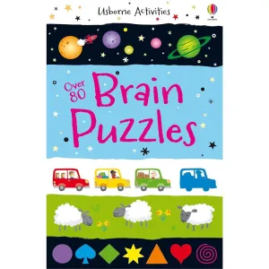 Usborne Over 80 brain puzzles