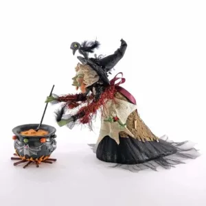 Witch Shopper with Cauldron Tabletop 28-928494